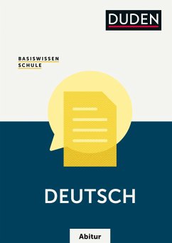 Basiswissen Schule  Deutsch Abitur - Langermann, Detlef