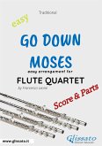 Go Down Moses - Easy Flute Quartet (score & parts) (fixed-layout eBook, ePUB)