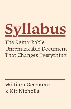 Syllabus (eBook, ePUB) - Germano, William; Nicholls, Kit