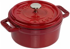 Staub Mini Cocotte 10cm rund Kirsche-rot, Gusseisen