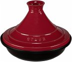 Staub Tajine 28cm rund Gusseisen rot