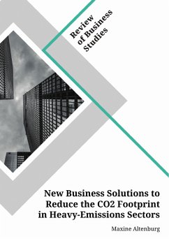 New Business Solutions to Reduce the CO2 Footprint in Heavy-Emissions Sectors (eBook, PDF)