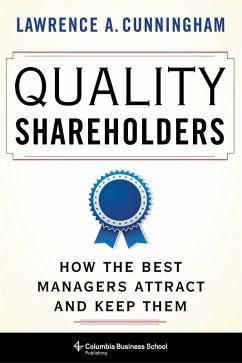 Quality Shareholders (eBook, ePUB) - Cunningham, Lawrence