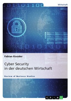 Cyber Security in der deutschen Wirtschaft (eBook, PDF) - Kosider, Fabian