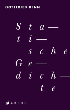 Statische Gedichte (eBook, ePUB) - Benn, Gottfried