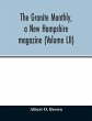 The Granite monthly, a New Hampshire... - Bild 1
