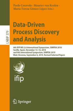 Cover Data-Driven Process Discovery and Analysis (eBook, PDF)