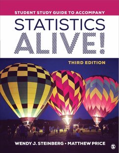 Student Study Guide to Accompany Statistics Alive! - Steinberg, Wendy J.; Price, Matthew; Brier, Zoe