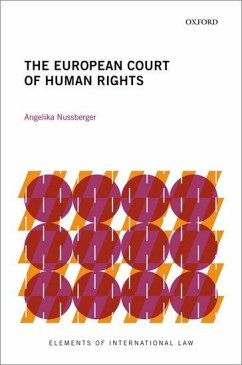 The European Court of Human Rights - Nussberger, Angelika