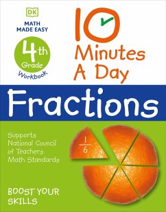 10 Minutes a Day Fractions, 4th Grade - Dk