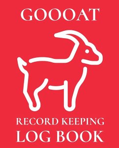 Goooat Record Keeping Log Book - Larson, Patricia