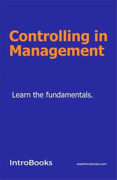 Cover Controlling in Management (eBook, ePUB)