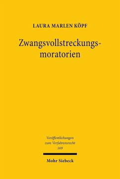 Zwangsvollstreckungsmoratorien - Köpf, Laura Marlen