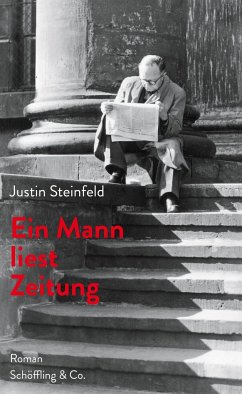 Ein Mann liest Zeitung - Steinfeld, Justin