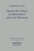 Sprache der Einheit im Epheserbief und in der Ökumene (eBook, PDF)