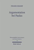 Argumentation bei Paulus gezeigt an Röm 9-11 (eBook, PDF)