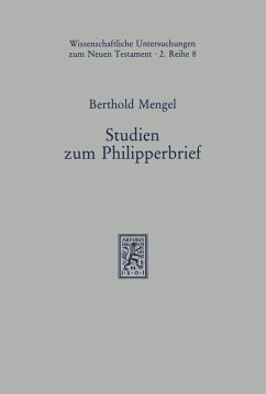 Studien zum Philipperbrief (eBook, PDF) - Mengel, Berthold