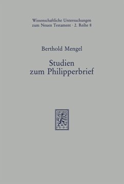 Studien zum Philipperbrief (eBook, PDF) - Mengel, Berthold