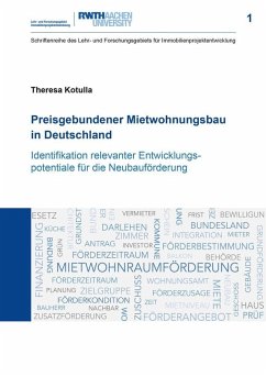 Cover Preisgebundener Mietwohnungsbau in Deutschland (eBook, PDF)