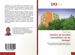 Gestion de location immobilière cas du Sénégal - Sougane, Abdallah