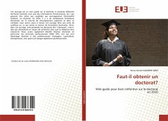 Faut-il obtenir un doctorat? - KAMDEM SIMO, Nona Servais