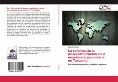 La reforma de la descentralización en la enseñanza secundaria en Tanzanía - Mwemezi, Peter