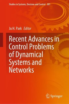 Cover Recent Advances in Control Problems of Dynamical Systems and Networks