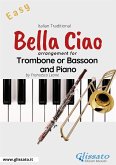 Bella Ciao - Trombone or Bassoon and Piano (fixed-layout eBook, ePUB)