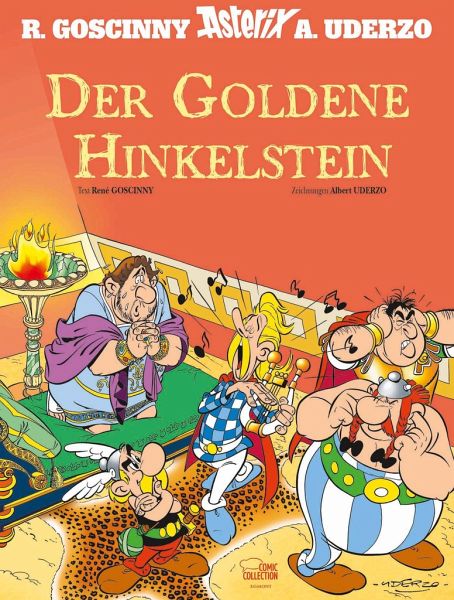 Asterix Der Goldene Hinkelstein Von Albert Uderzo Rene Goscinny Portofrei Bei Bucher De Bestellen