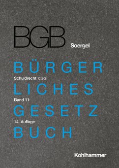 Soergel - Bürgerliches Gesetzbuch mit Einführungsgesetz und Nebengesetzen (BGB). Band 11, Schuldrecht 9: CISG - Budzikiewicz, Christine; Kreße, Bernhard; Lutzi, Tobias; Matthiessen, Michael; Willems, Constantin