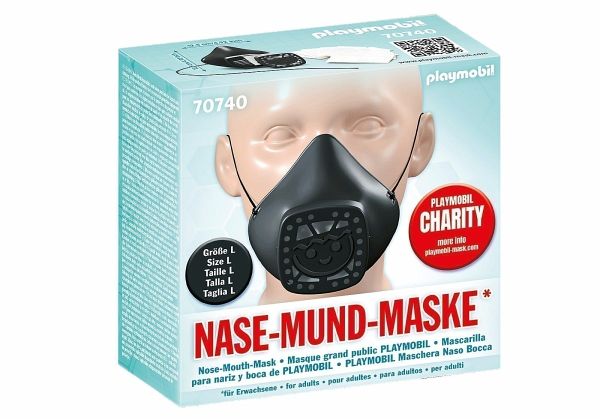PLAYMOBIL® 70740 Nase-Mund-Maske, Größe L, Farbe schwarz (wiederverwendbar)  - Portofrei bei bücher.de