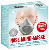 PLAYMOBIL® 70724 Nase-Mund-Maske, Größe M, Farbe hellgrau (wiederverwendbar)