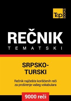 Cover Srpsko-Turski tematski recnik - 9000 korisnih reci (eBook, ePUB)