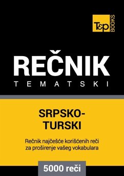 Cover Srpsko-Turski tematski recnik - 5000 korisnih reci (eBook, ePUB)