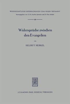 Die Widersprüche zwischen den Evangelien (eBook, PDF) - Merkel, Helmut