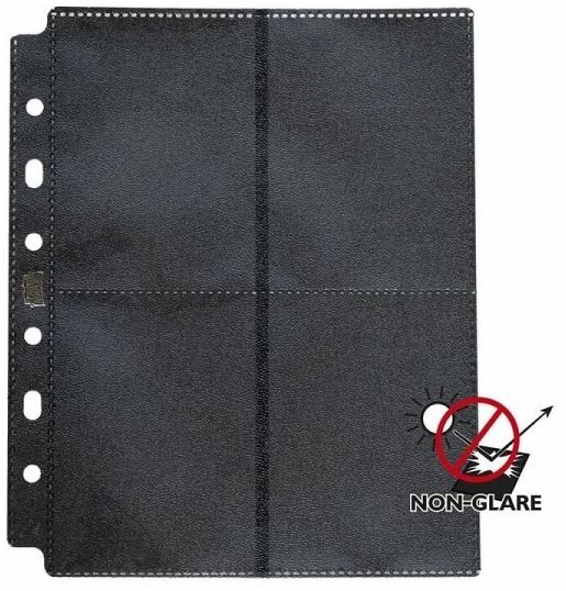 Pegasus ART10313 - Dragon Shield: 8-Pocket Pages (50 matte Folien mit je 8 Taschen), Non Glare