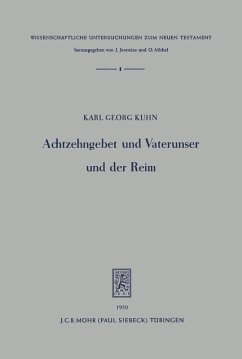 Achtzehngebet und Vaterunser und der Reim (eBook, PDF) - Kuhn, Karl G