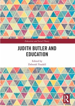 Cover Judith Butler and Education (eBook, PDF)