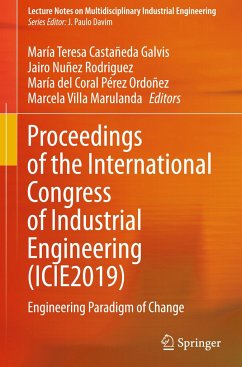 Proceedings of the International Congress of Industrial Engineering (ICIE2019)