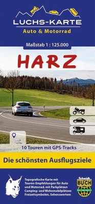 Luchskarte Harz Auto & Motorrad - Spachmüller, Bernhard