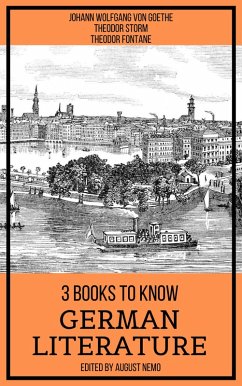 3 Books To Know German Literature (eBook, ePUB) - Goethe, Johann Wolfgang von; Storm, Theodor; Fontane, Theodor; Nemo, August
