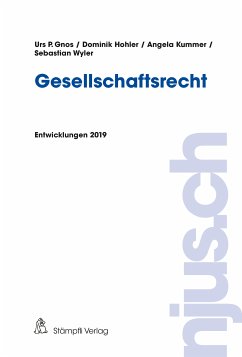 Gesellschaftsrecht (eBook, PDF) - Gnos, Urs P.; Hohler, Dominik; Kummer, Angela; Wyler, Sebastian