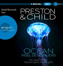 Ocean - Insel des Grauens / Pendergast Bd.19 (2 MP3-CDs) - Preston, Douglas;Child, Lincoln