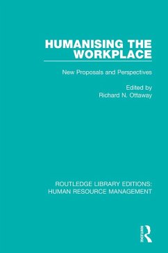 Cover Humanising the Workplace (eBook, PDF)