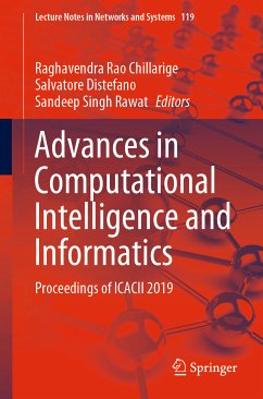 Advances in Computational Intelligence and Informatics (eBook, PDF)