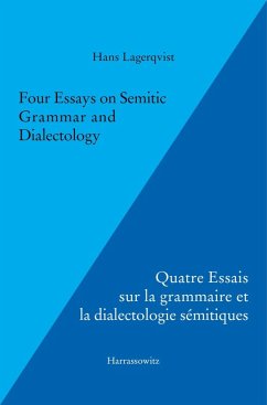 Four Essays on Semitic Grammar and Dialectology (eBook, PDF) - Lagerqvist, Hans