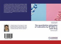 The quantitative estimation of ivabradine by RP-HPLC in bulk drug