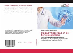 Calidad y Seguridad en los Servicios de Salud - Cisneros García, Rigoberto Antonio