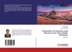 Extraction of Uranium and Thorium Ions from Acidic Solutions