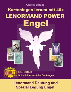Kartenlegen lernen mit 40x LENORMAND POWER Engel - Schulze, Angelina
